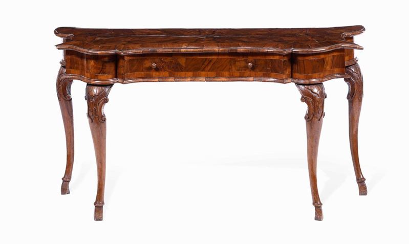A console table, Venice, 18th century  - Auction Works and furnishings from Lombard collections and other provinces - Cambi Casa d'Aste