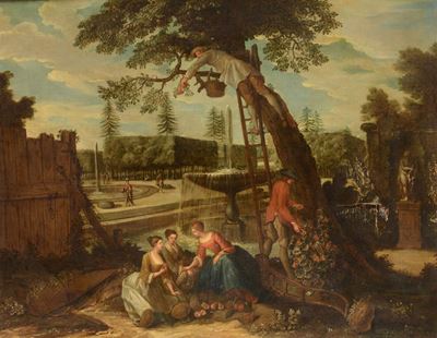 François Octavien (1682-1732)la Raccolta della Frutta