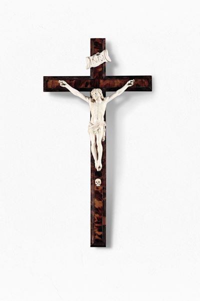 Cristo Vivo in Tartaruga e Avorio, Iarte Barocca Dell'talia Meridionale (sicilia?) XVIII Secolo
