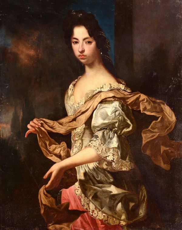 Salomon Adler (1630-1709) Ritratto della contessa Isabella di Worchstein