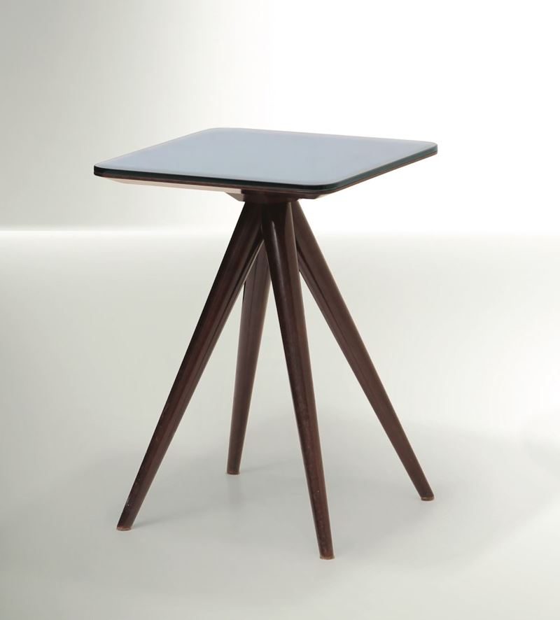 P. Chiesa, a table, Fontana Arte, 1950 ca.  - Auction Fine Design - Cambi Casa d'Aste