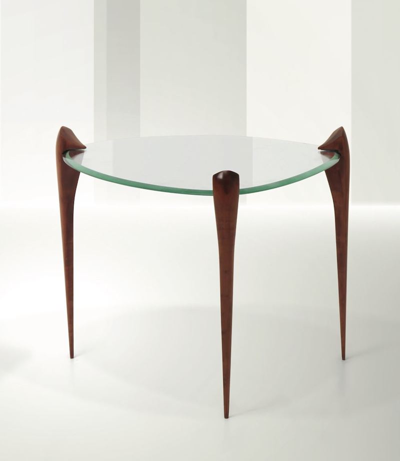 M. Ingrand, a table, Fontana Arte, 1950 ca.  - Auction Fine Design - Cambi Casa d'Aste