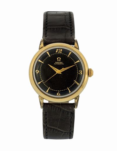 Omega. Orologio da Polso, Automatico, Laminato Oro. Realizzato nel 1950 Circa
