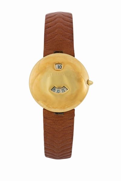 Chaumet, Paris, Jumping Hours, You Are Always in My Mind. Orologio da Polso, in Oro Giallo 18k co...