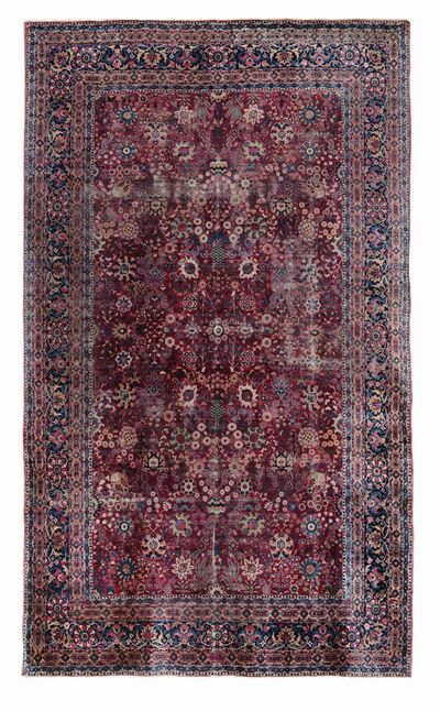 Tappeto Isfhan Persia Fine XIX Secolo