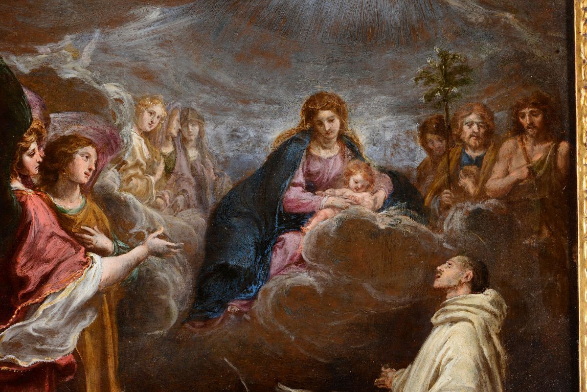 Fabrizio Boschi (1572-1642)visione di San Bernardo di Chiaravalle