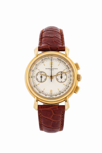Vacheron Constantin, Genève, Les Historiques-chronographe, Cassa No. 614463, Ref. 47101. Orologio...