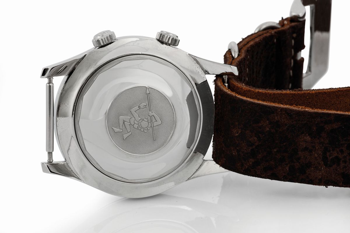 Longines, Swiss, Ref. 7042-1. Raro, Orologio da Polso, Impermeabile, Automatico, con Due Corone e...