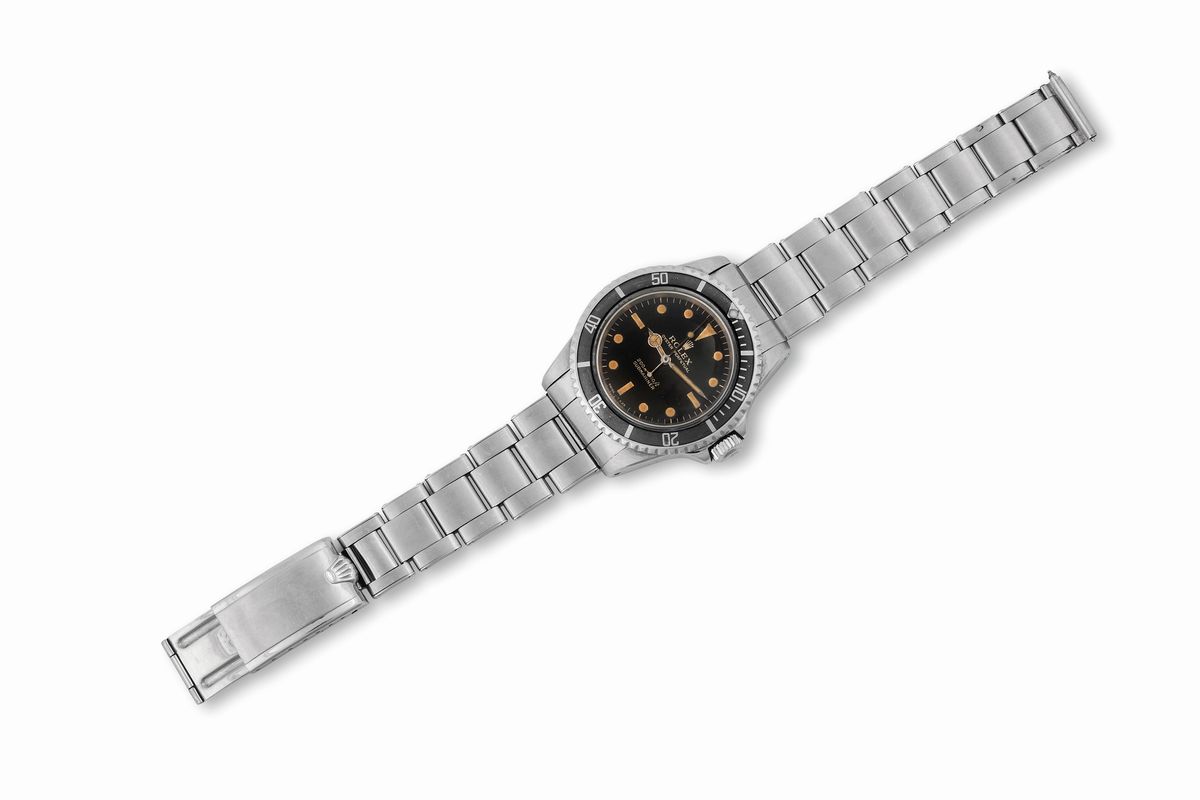 Rolex, Oyster Perpetual, Submariner, 200m = 660ft, Gilt Spider Dial, Cassa No. 1359155, Ref. 5513...