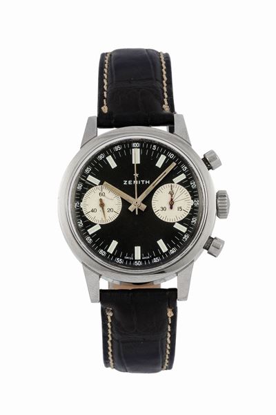 Zenith. Orologio da Polso, in Acciaio, Cronografo. Realizzato nel 1960 Circa