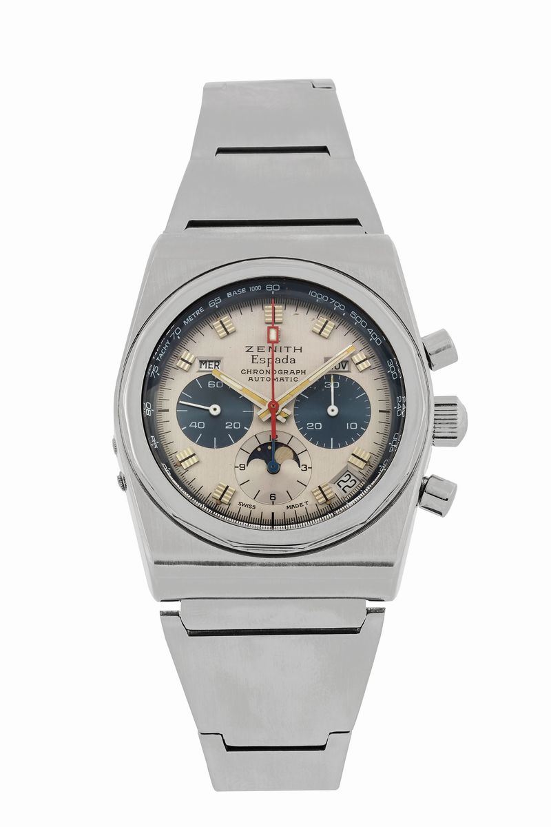 Zenith, Espada Chronograph Automatic  - Auction Watches and pocket watches - Cambi Casa d'Aste