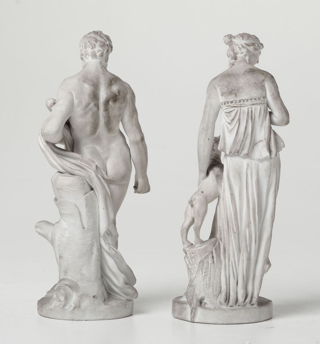 Due Figurine Fine XVIII- Inizio XIX Secolo