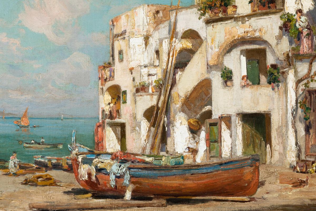 Bernardo Hay (1864-1931), Attr.capri, 1848