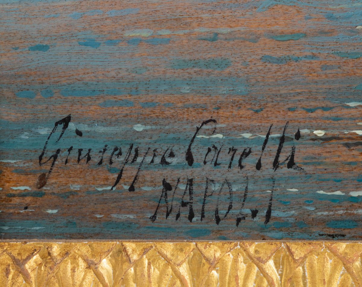 Giuseppe Carelli (1858-1921)napoli da Margellina