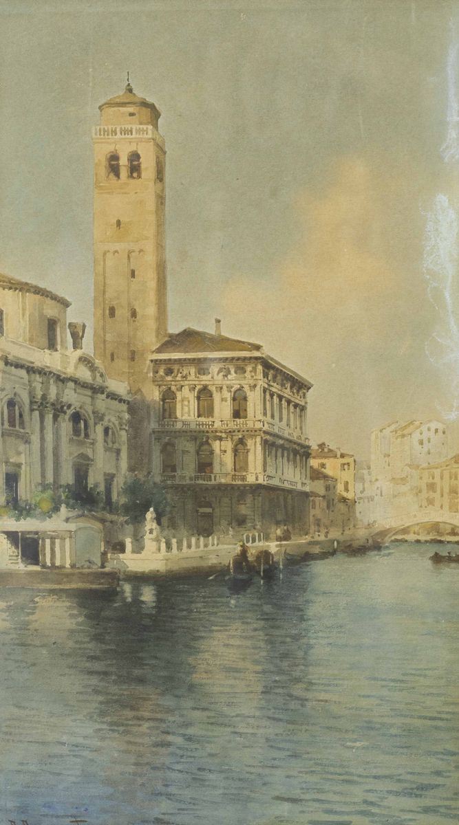 Alberto Prosdocimi (1852 - 1925) Venezia  - Asta Dipinti del XIX e XX secolo - Cambi Casa d'Aste