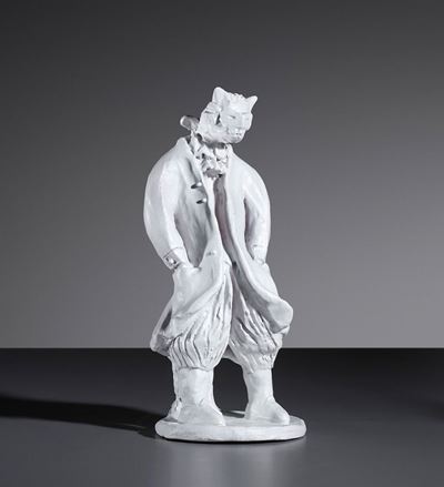 Gio Ponti (1891-1979)figura Maschile con Maschera, 1951 Circa