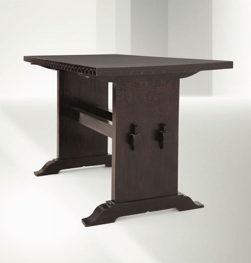 V. Zecchin, a table, Italy, 1923  - Auction Fine Design - Cambi Casa d'Aste