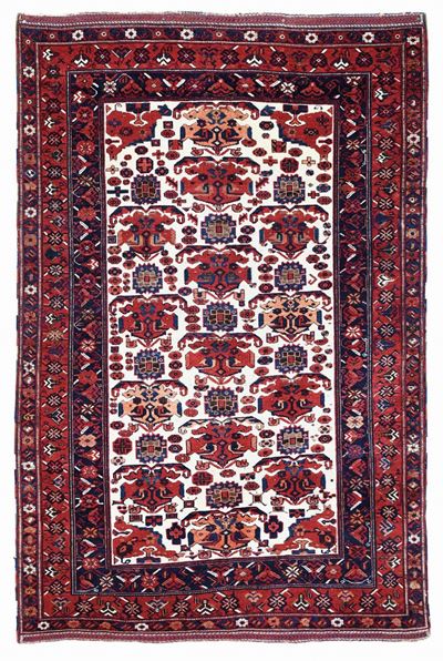 Tappeto Afshary, Sud Persia Fine XIX Secolo