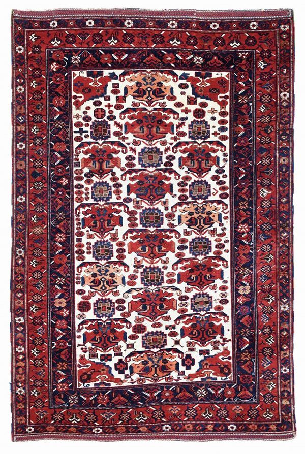 Afshar rug,south Persia late XIX century,cm 184x114