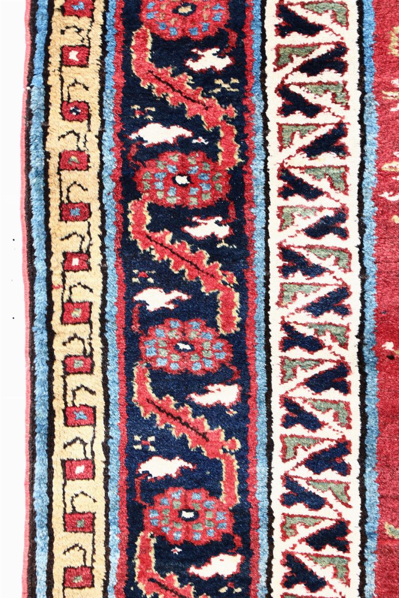 Particolare Passatoia Nord Ovest Persia Fine XIX Secolo