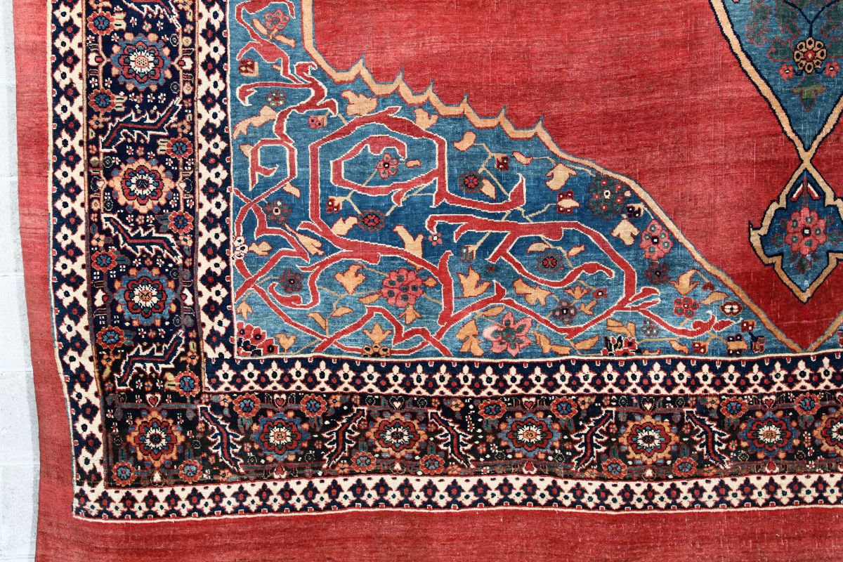 Grande Tappeto Bidjar, Persia Occidentale Seconda Meta XIX Secolo
