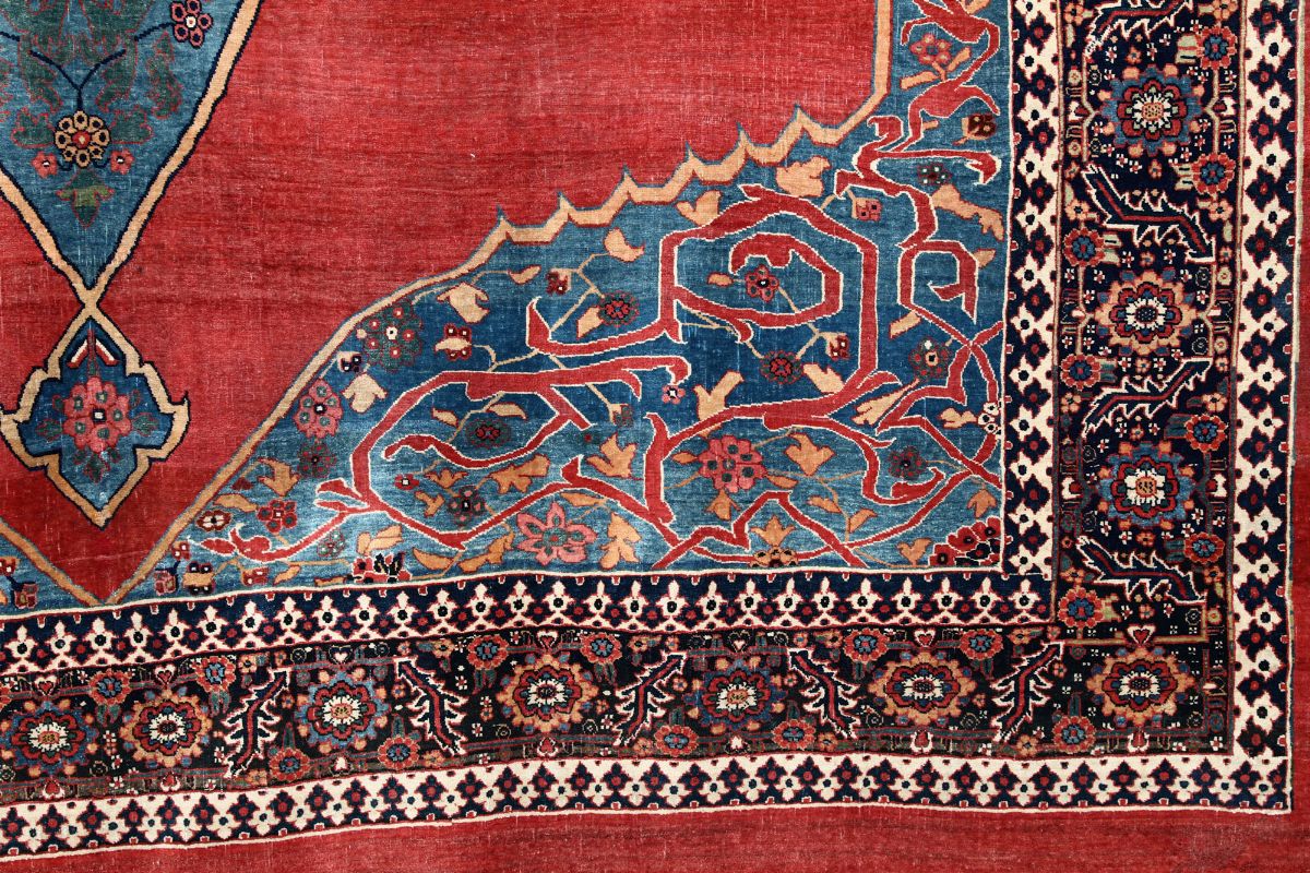 Grande Tappeto Bidjar, Persia Occidentale Seconda Meta XIX Secolo