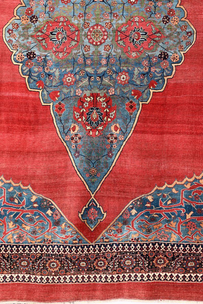 Grande Tappeto Bidjar, Persia Occidentale Seconda Meta XIX Secolo