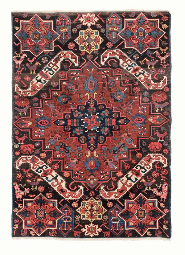 Particolare tappeto Seichur, Caucaso fine XIX secolo