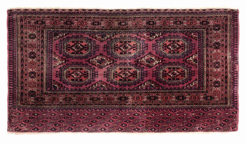 Chuval Sarik Turkestan occidentale, inizio XX secolo  - Auction Antique Carpets - Cambi Casa d'Aste