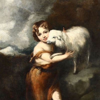 Anonimo del XIX Secolo San Giovannino