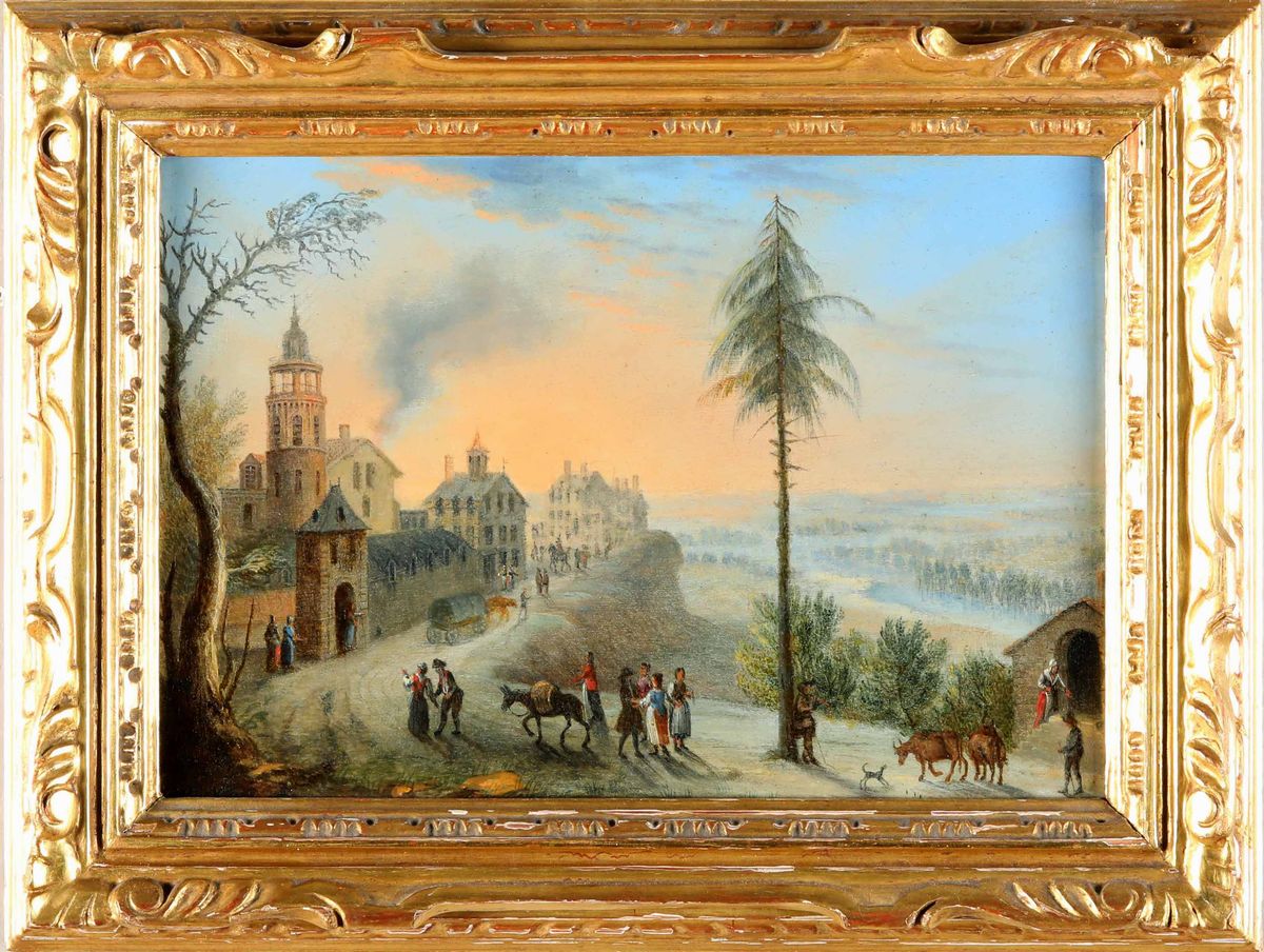 Scuola Tedesca del XVIII Secolovedute di Città