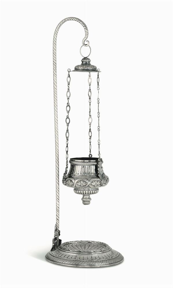 A votive lamp, Italy, 19th century