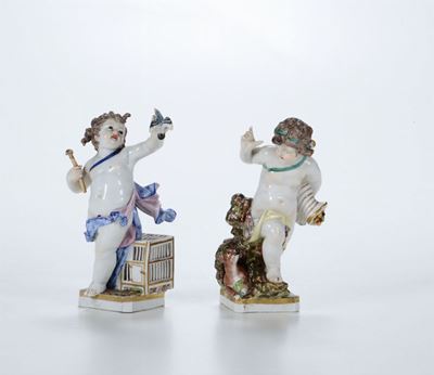Coppia di Figurine Berlino, Primo Quarto del XX Secolo