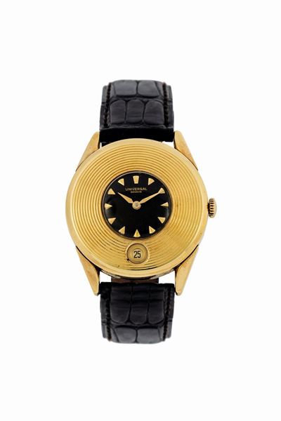 Universal, Geneve, Ref. 1001101. Orologio da Polso, in Oro Giallo 18k. Realizzato nel 1940 Circa