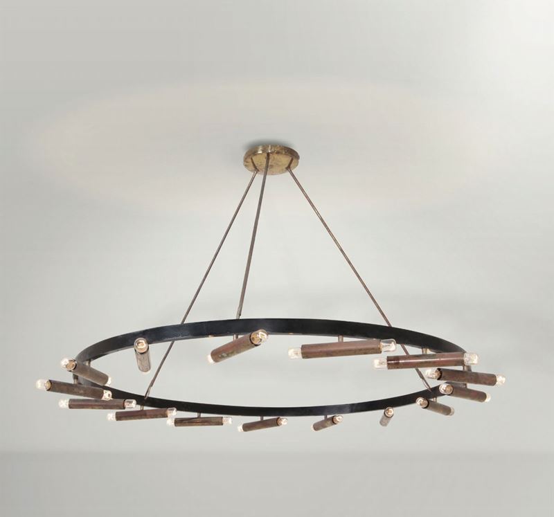G. Sarfatti, a 2068 lamp, Arteluce, 1952  - Auction Fine Design - Cambi Casa d'Aste