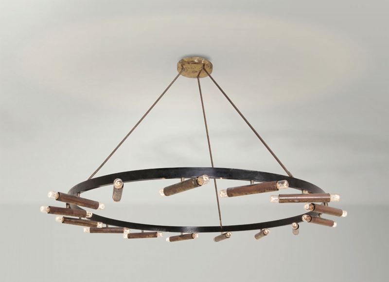G. Sarfatti, a 2068 lamp, Arteluce, 1952  - Auction Fine Design - Cambi Casa d'Aste