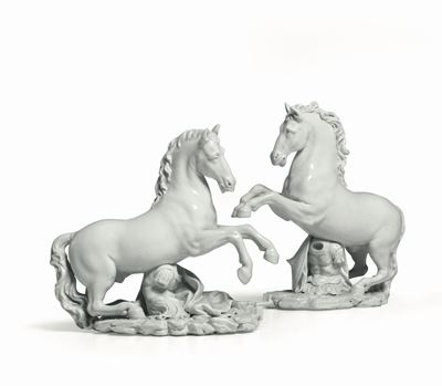 Coppia di Figurine Doccia, Manifattura Ginori, 1750-1765 Circa