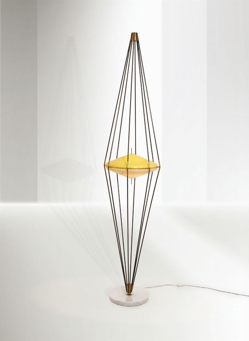 A. Lelii, a 12628 lamp, Arredoluce, 1957  - Auction Fine Design - Cambi Casa d'Aste