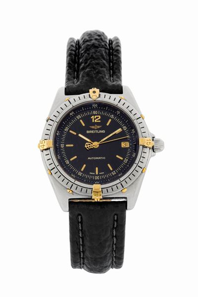 Breitling, Antares World Automatic, Case No. 6579, Ref. 81970. Orologio da Polso, in Acciaio, Aut...