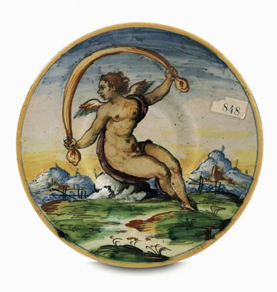 Piatto Urbino, 1560-1570 Circa