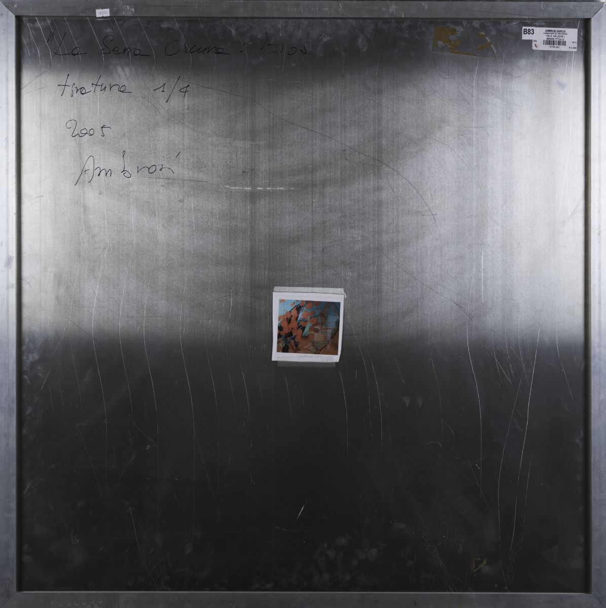 Marco Ambrosi (1959)la Serra Oscura, 2005