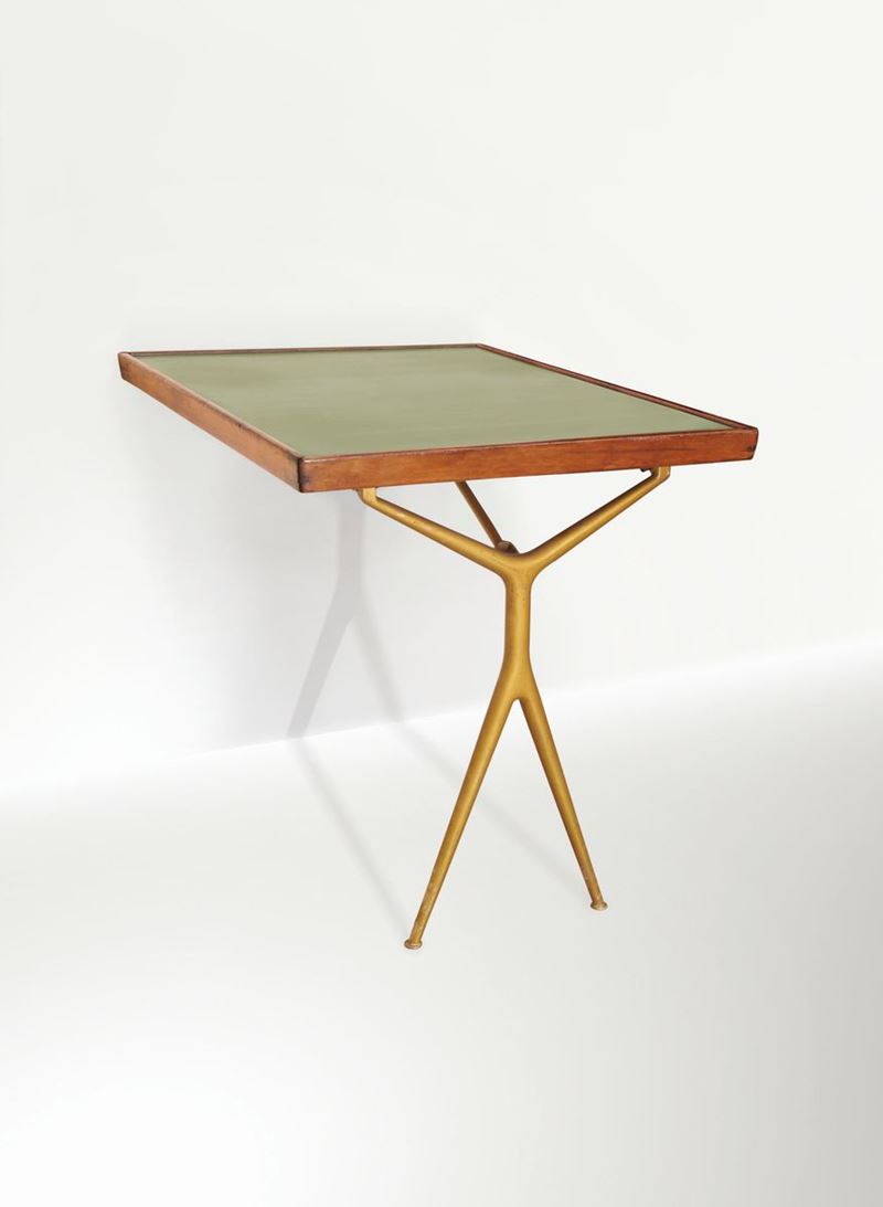 Gio Ponti/G. Minoletti, a table, Breda, 1950s  - Auction Fine Design - Cambi Casa d'Aste