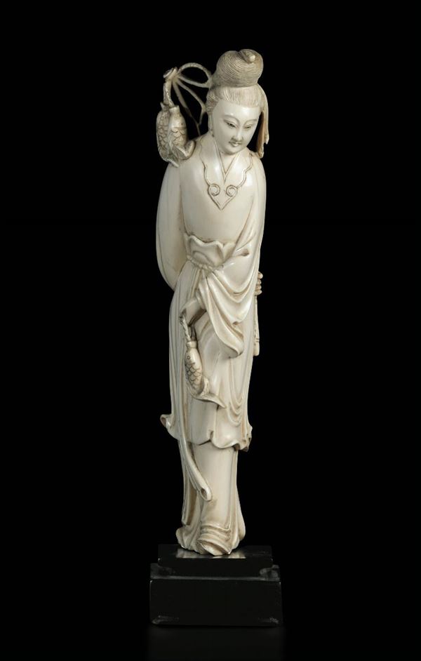 An ivory figure, China, early 1900s
