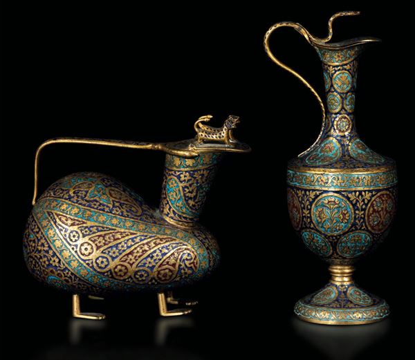 Two pitchers, Turkey, 1800s