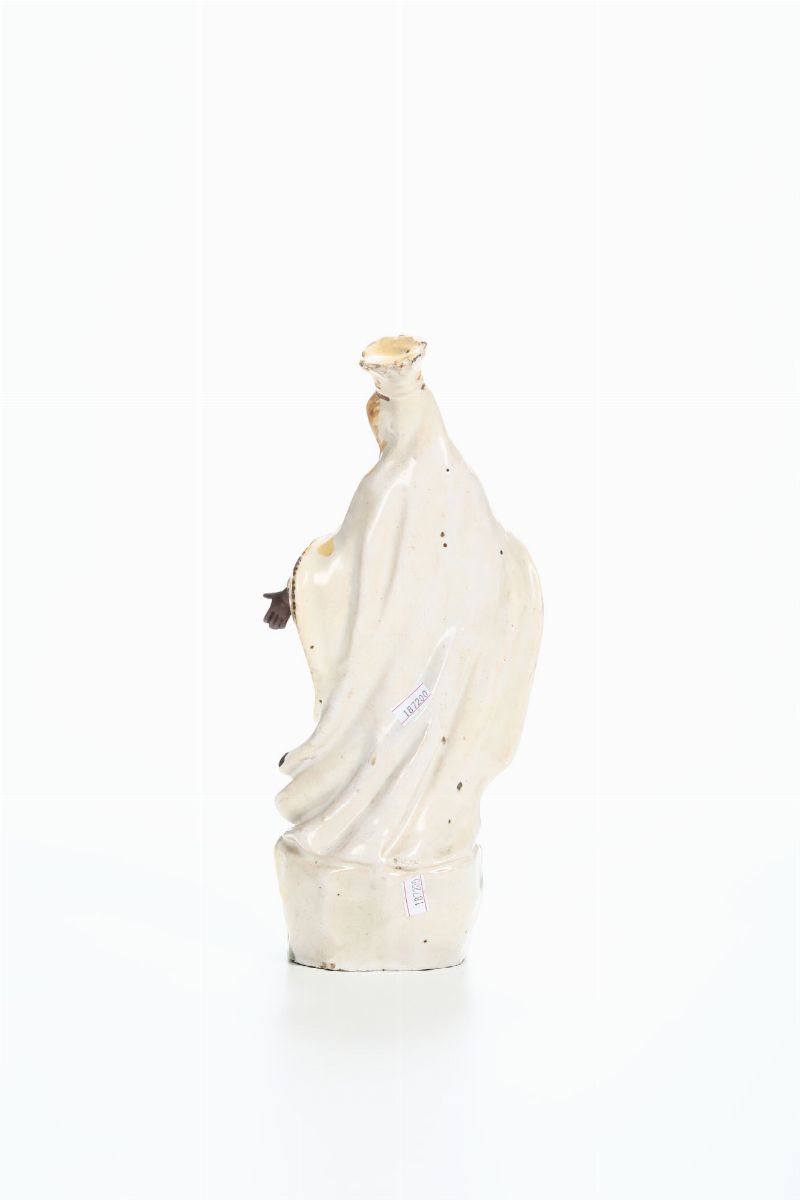 Scultura della Madonna della Misericordia Savona o Albisola, Seconda Metà del XVIII Secolo