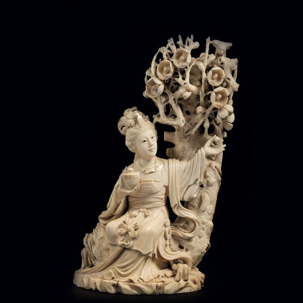 An ivory group, China, early 1900s