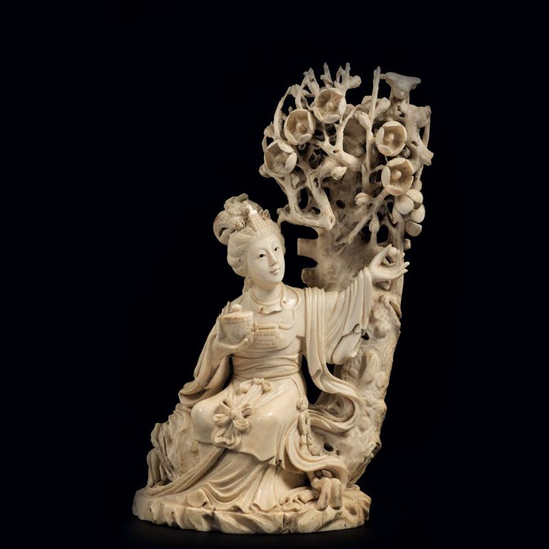 An ivory group, China, early 1900s  - Auction Fine Chinese Works of Art - Cambi Casa d'Aste