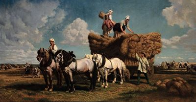 Charles Coumont (1822-1889)lavoro nei Campi