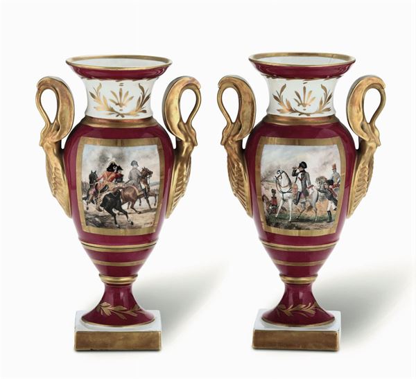 Coppia di vasi Probabilmente Francia, inizio del XX secolo