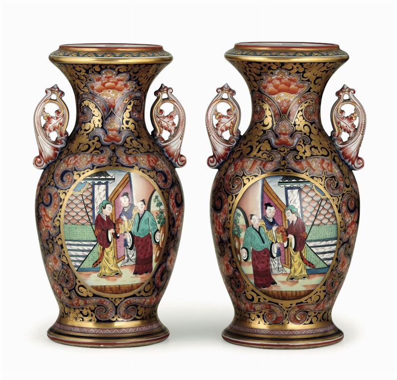 Coppia di vasi Cina, XX secolo  - Asta Antiquariato - Cambi Casa d'Aste